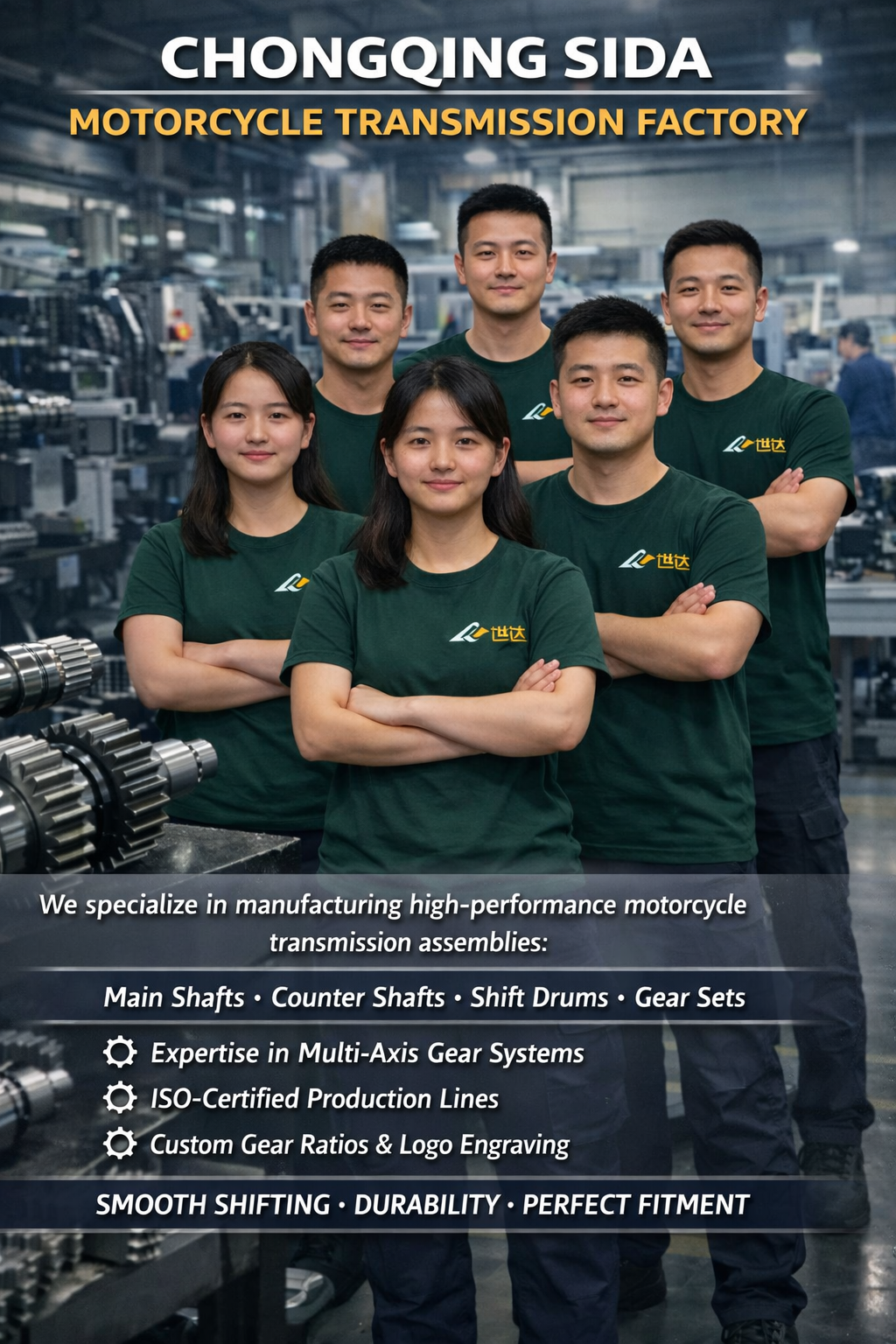 Main & Counter Shaft Factory