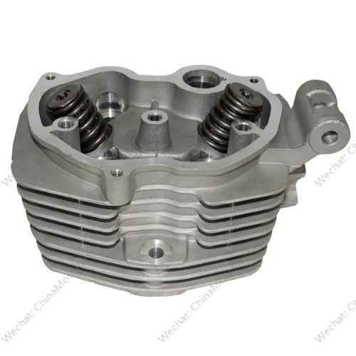 COMPLETE SILVER CYLINDER HEAD