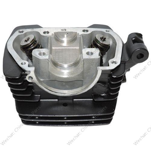 COMPLETE BLACK CYLINDER HEAD