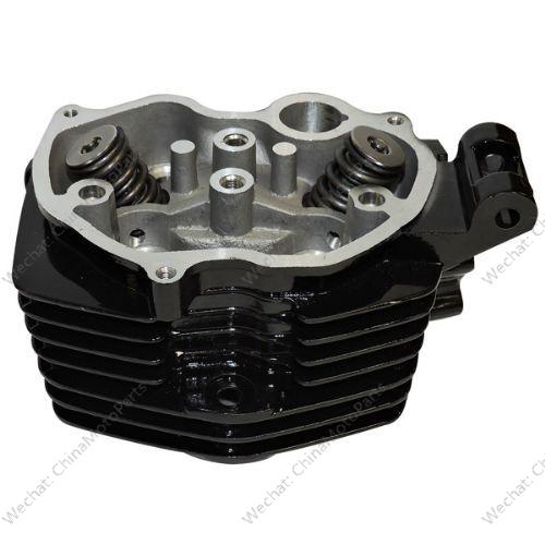 COMPLETE BLACK CYLINDER HEAD