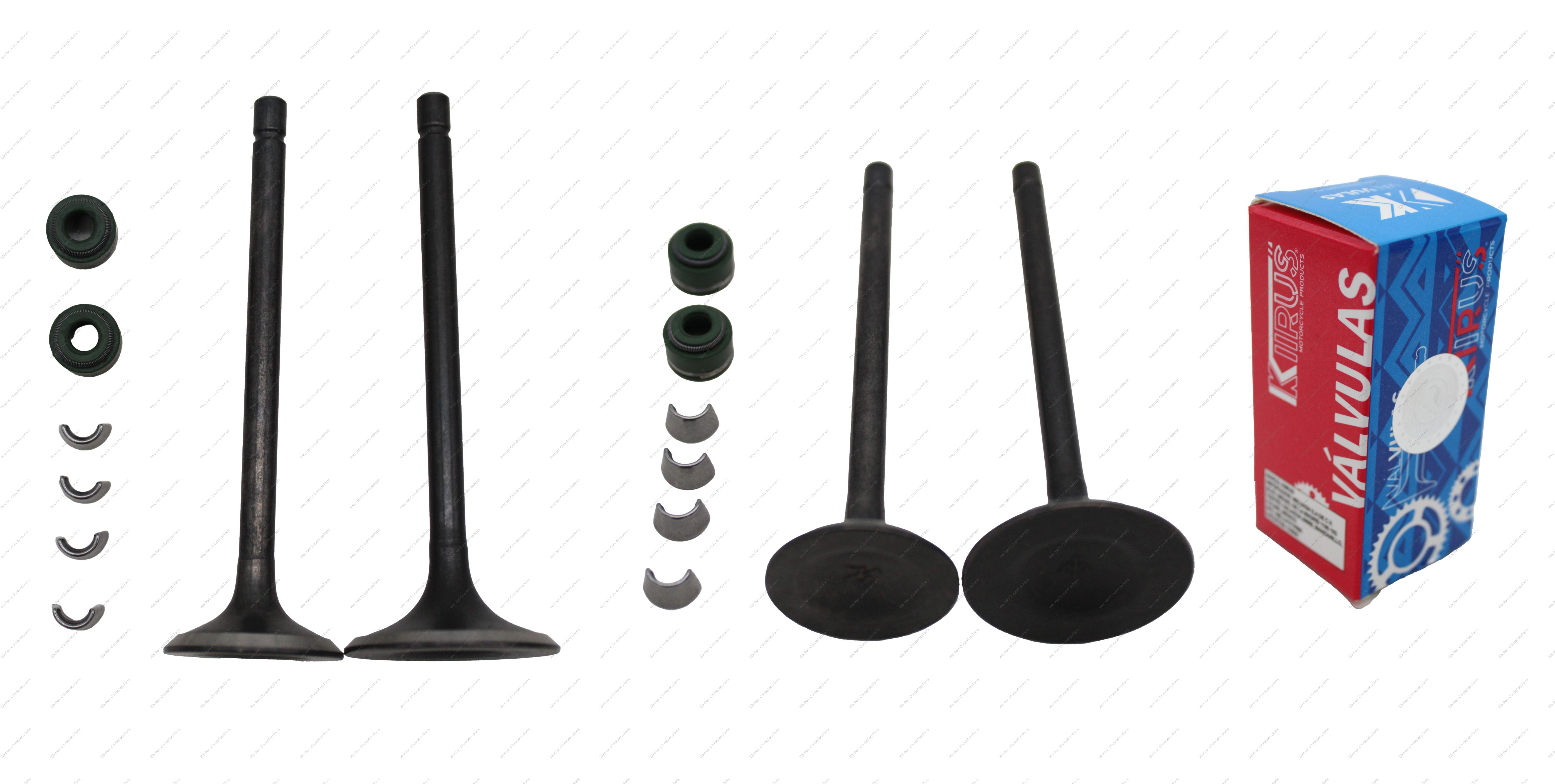 QUALITY VALVES (INTAKE AND EXHAUST) KIIRUS