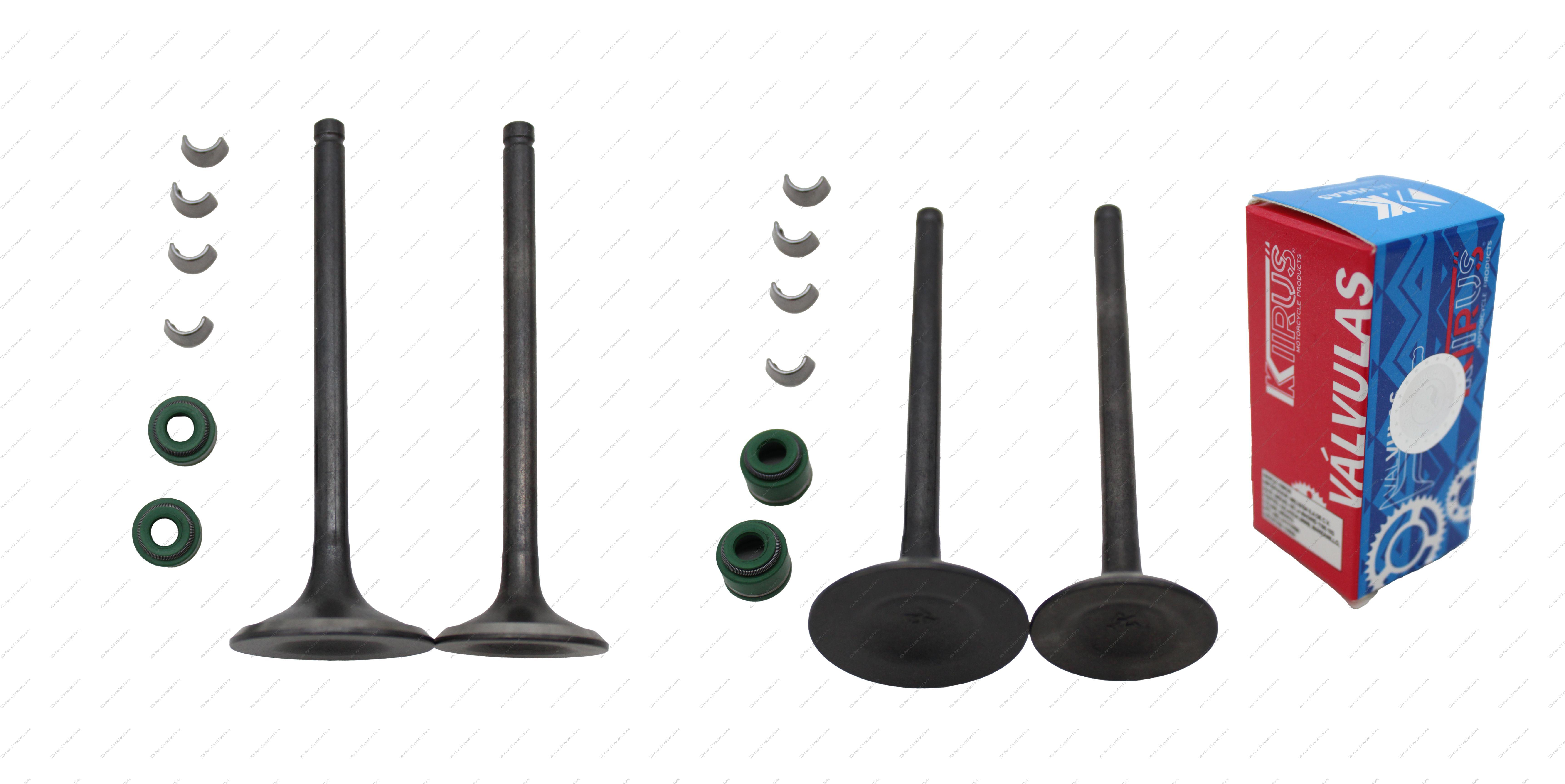 QUALITY VALVES (INTAKE AND EXHAUST) KIIRUS