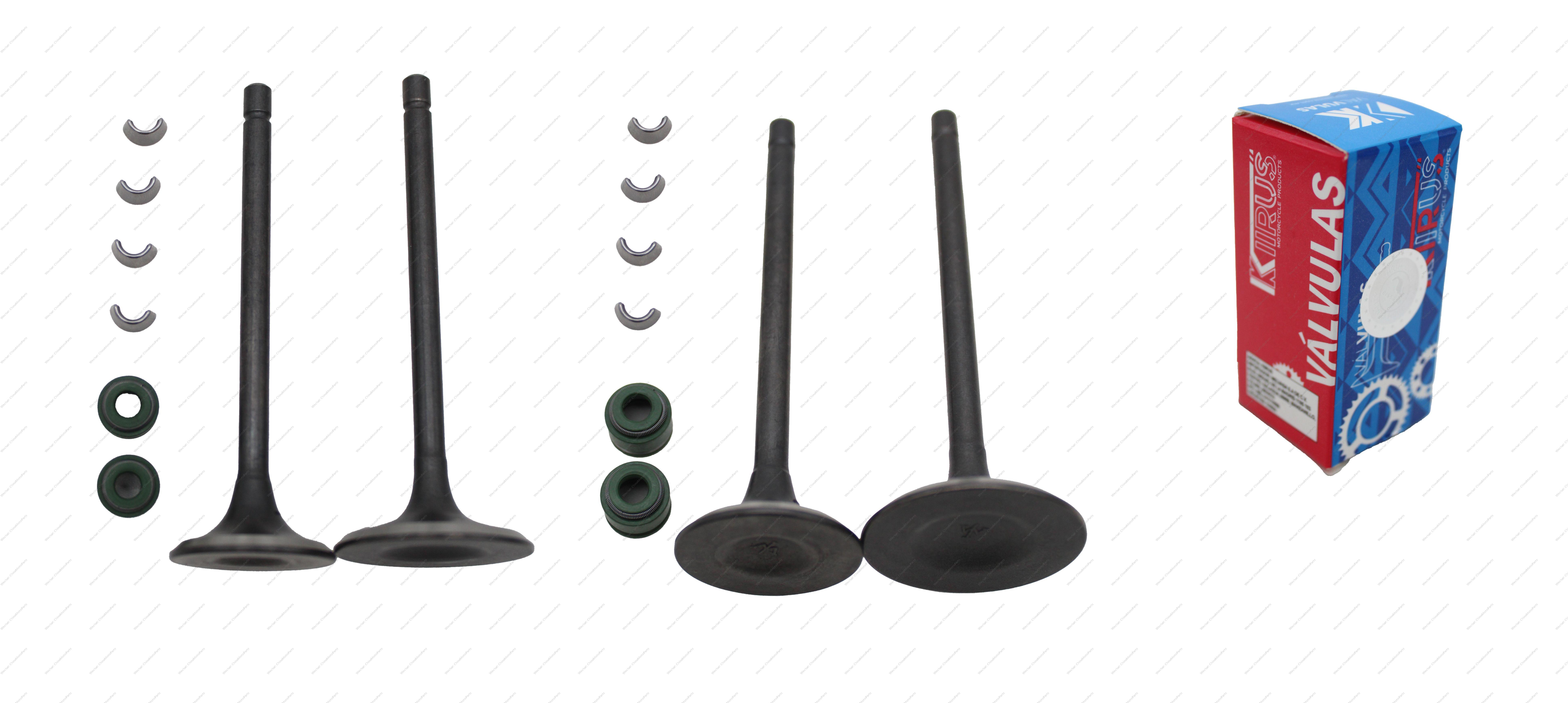 QUALITY VALVES (INTAKE AND EXHAUST) KIIRUS