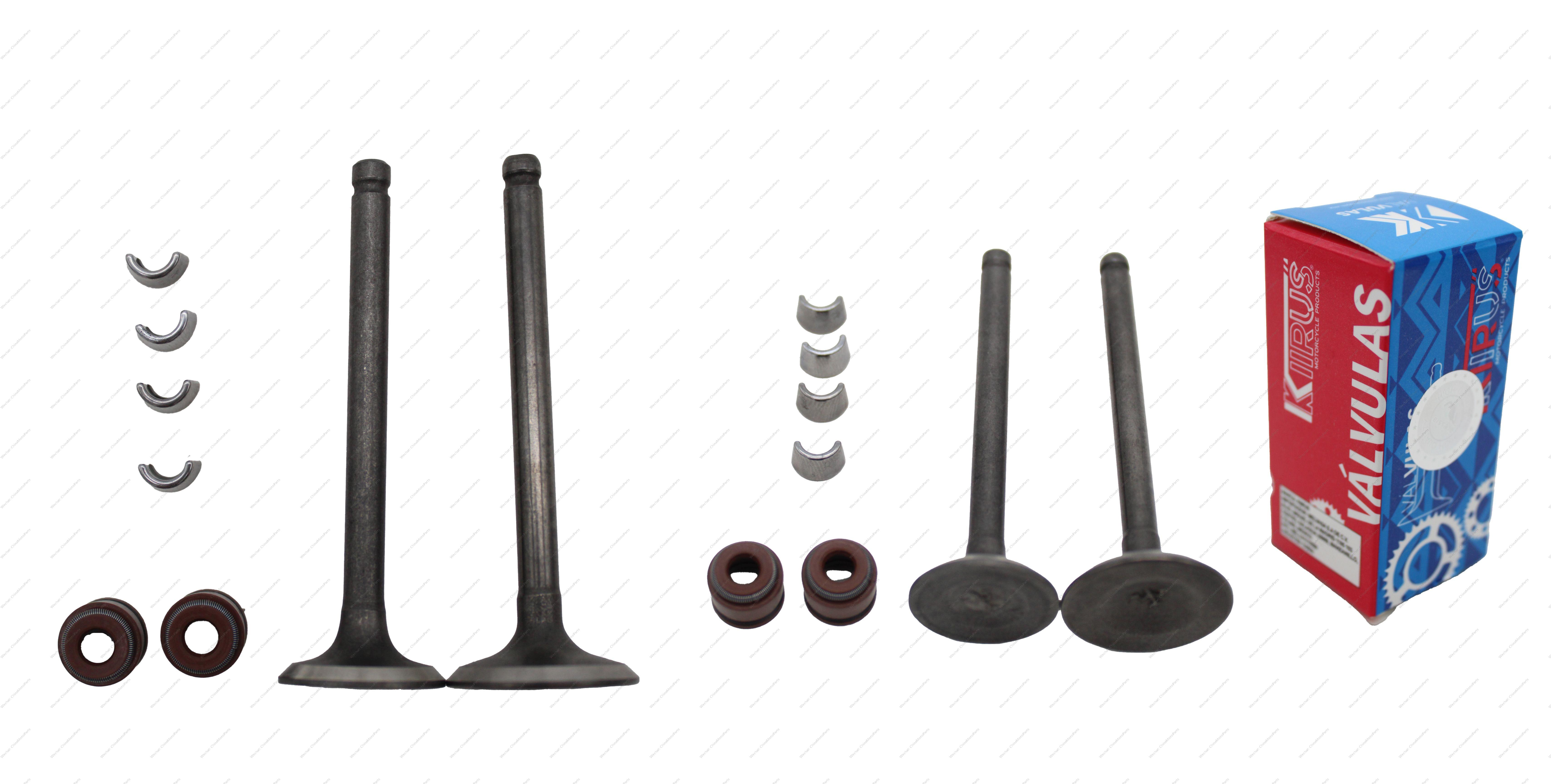 QUALITY VALVES (INTAKE AND EXHAUST) KIIRUS